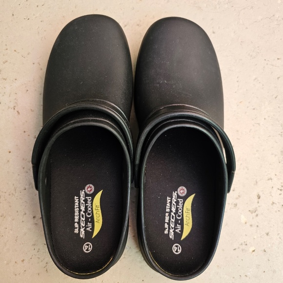Sketchers Riverbound Sr ArchFit Anti-Slip Clogs Mens Size 14, EUC - Picture 3 of 11